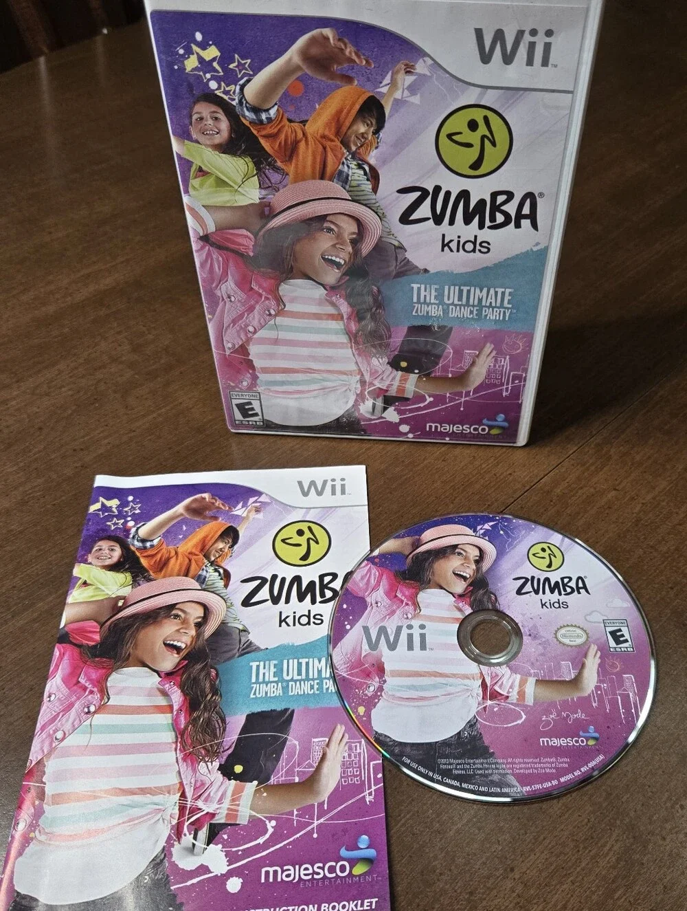 Zumba Kids Nintendo Wii 2013 Ultimate Super Dance Party Fitness Video Game Y2K